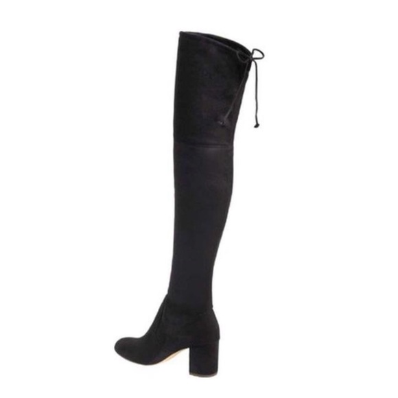 CHARLES BY CHARLES DAVID Black Over the Knee Boots - Picture 4 of 5